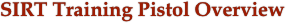 SIRT Training Pistol Overview